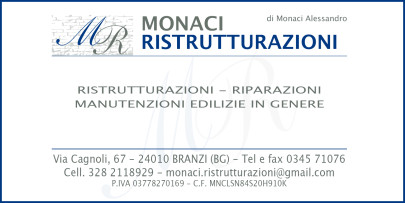 Monaci-Ristrutturazioni